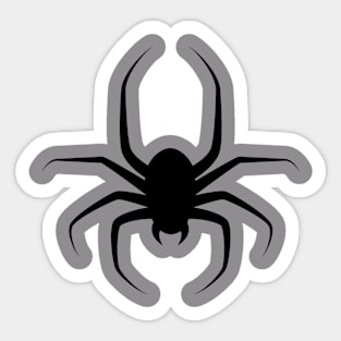 Black spider Sticker